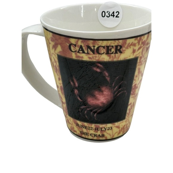 CANCER Tall Zodiac What's Your Sign Mug Large Coffee Cup Astrology Birthday Gift - Picture 2 of 7